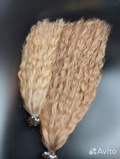 Волосы для наращивания Exclusive +, кудри, опт