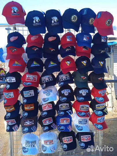 Кепка Бейсболка KHL NHL клубов