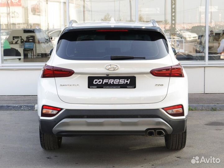 Hyundai Santa Fe 2.0 AT, 2018, 77 653 км