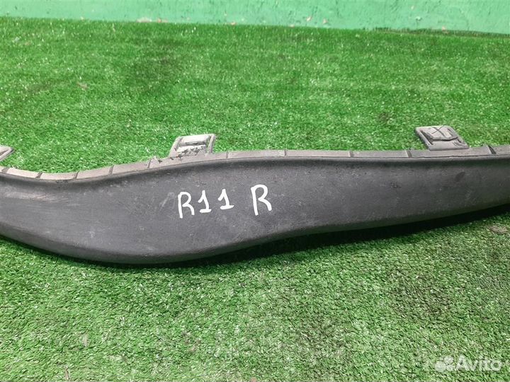 Спойлер бампера переднего Opel Zafira C 2014