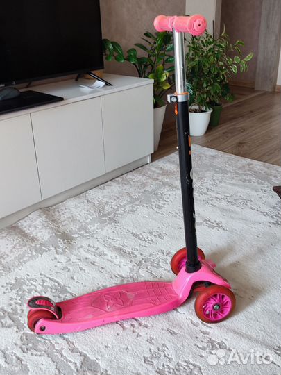 Самокат детский трехколесный бу