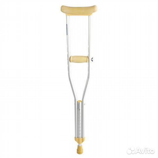 Костыли подмышечные алюминий без упс р.М (на рост