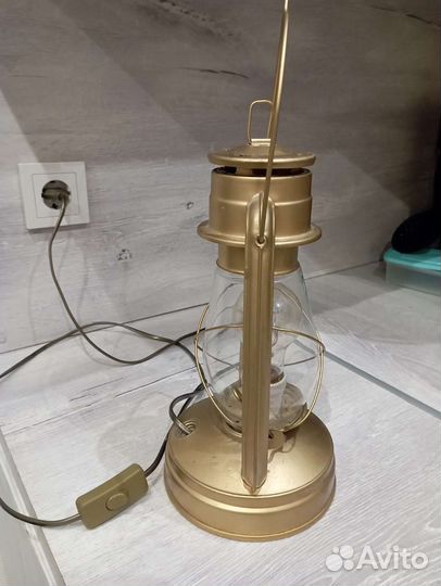 Керосиновая лампа летучая мышь ретро светильник