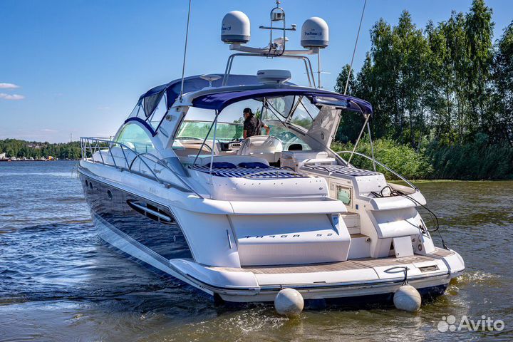 Аренда Яхты в Москве Fairline 52