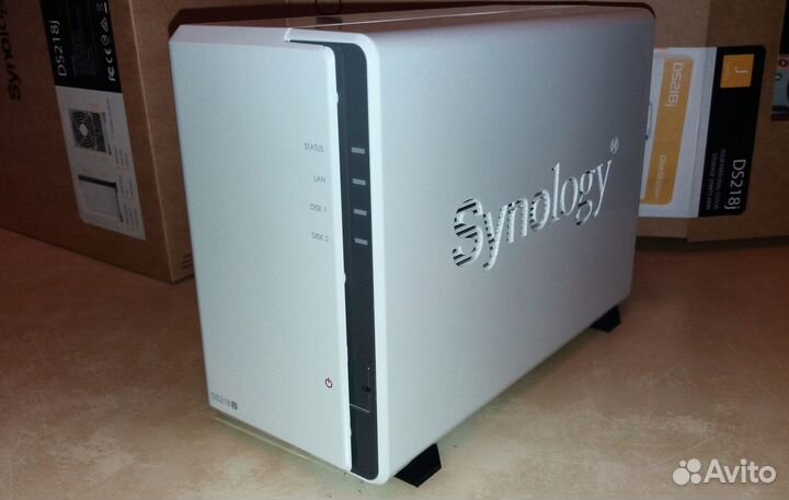 Сетевое хранилище nas synology ds218j