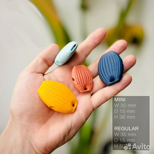 Свисток двухтональный пластиковый 3D