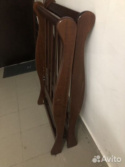 Детская кроватка с маятником на запчасти бу