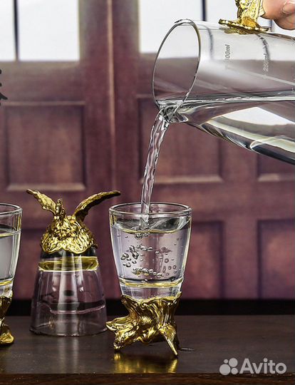 Подарочный набор рюмок бокалов посуды