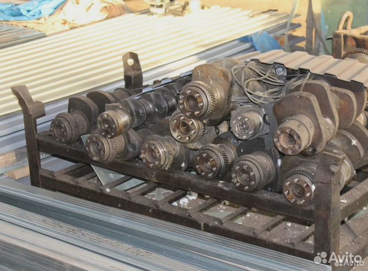 Коленвал, шатуны смд-18 смд-14 ямз