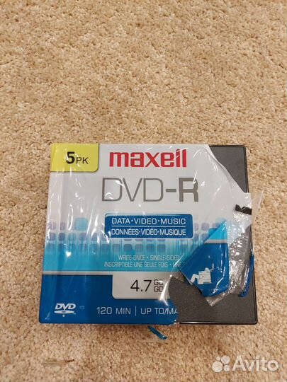 Диски dvd r