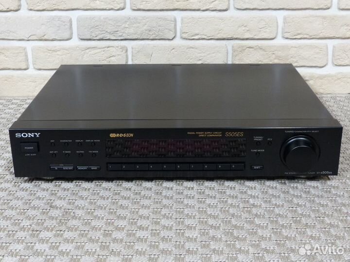 Sony ST-S505es tuex тюнер с расшир укв 65-108 Мгц