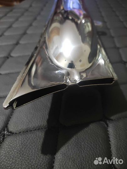 Глушители мотоцикла М72. Хром