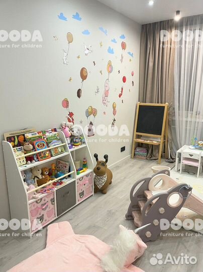 Стеллаж детский для книг Bummi 5 Монтессори