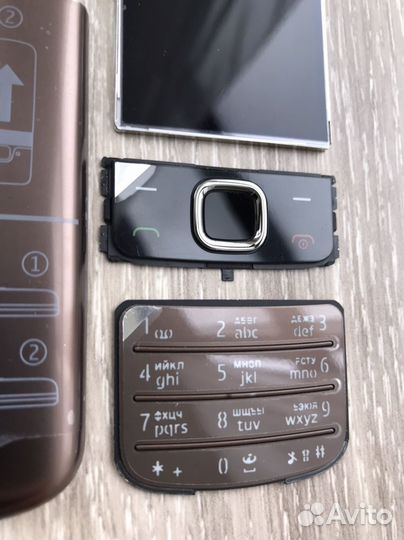 Корпус Nokia 6700c brown new original
