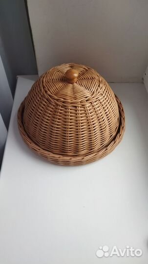 Хлебница плетеная