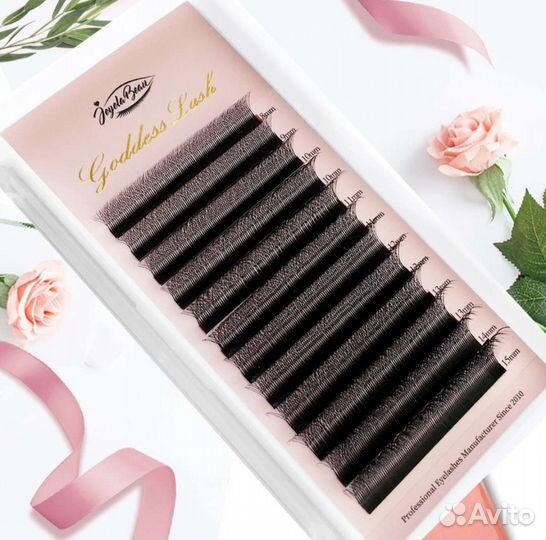 Ресницы для наращивания пучки