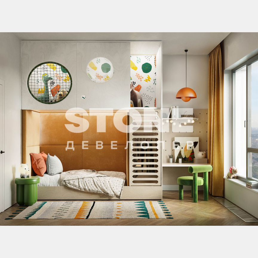 1-к. квартира, 50,1 м², 4/24 эт.