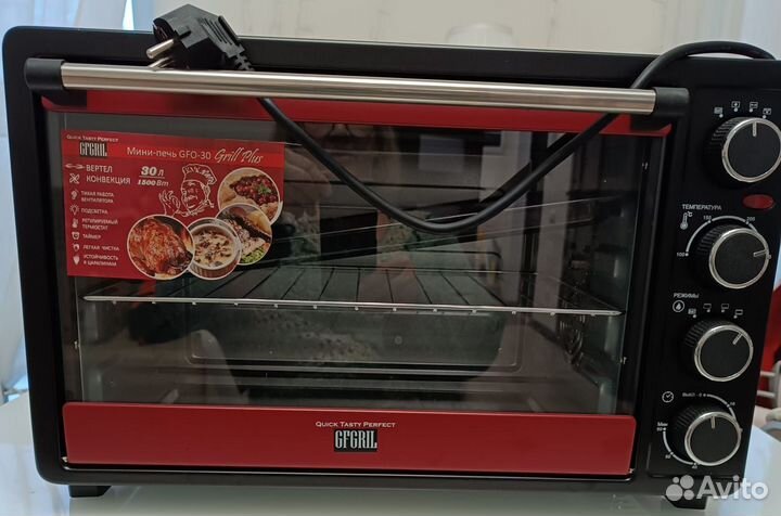 Мини-печь gfgril GFO-30 Grill Plus