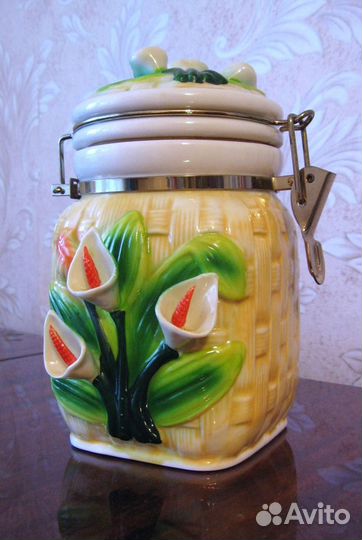 Керамическая банка для чая/кофе/сахара