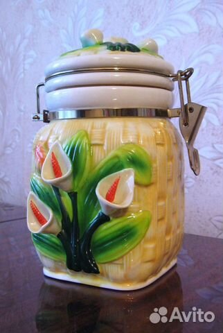 Керамическая банка для чая/кофе/сахара