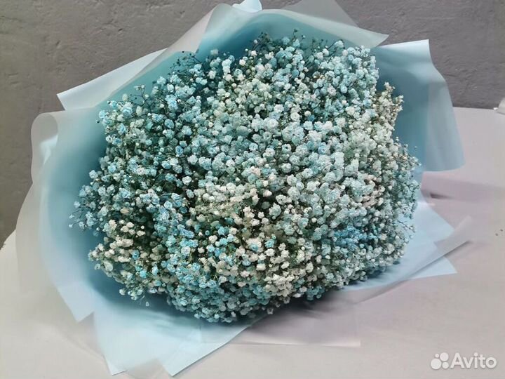 Букет из гипсафилы