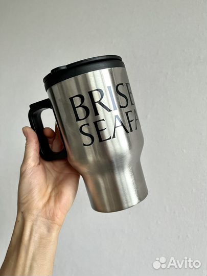 Термокружка новая с Brisbane для авто сувенир