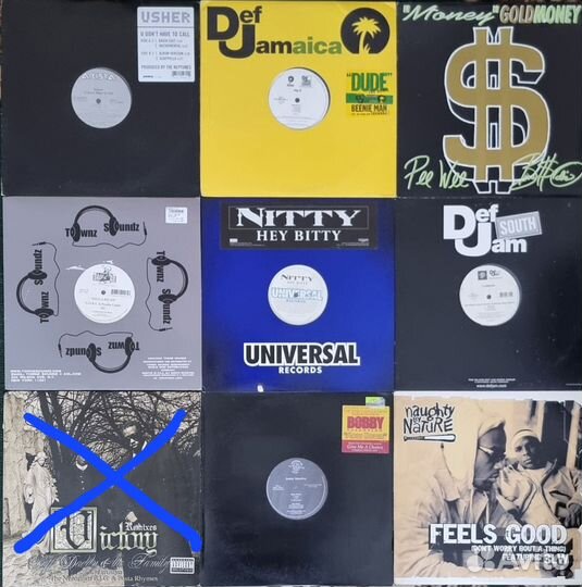 Виниловые пластинки Hip Hop 12