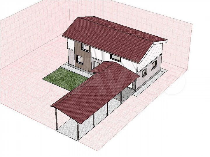 Дом 180 м² на участке 6 сот.