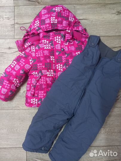 Зимний костюм для девочки