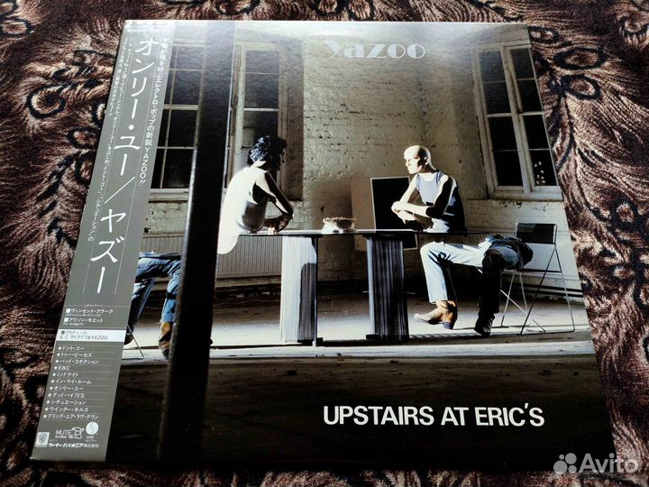 Yazoo – Upstairs AT Eric's оригинал Japan 1982 OBI