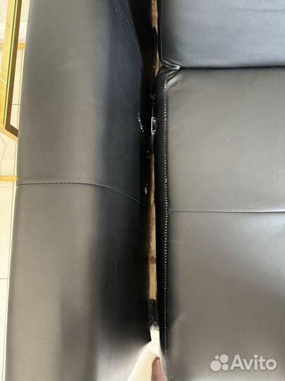 Диван раскладной бу экокожа