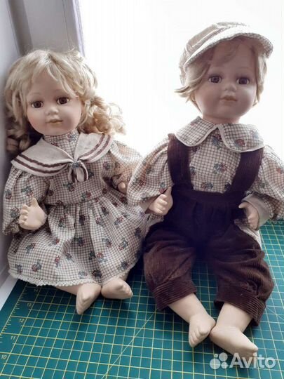 Куклы старинные,антик из Германии, цена за двух