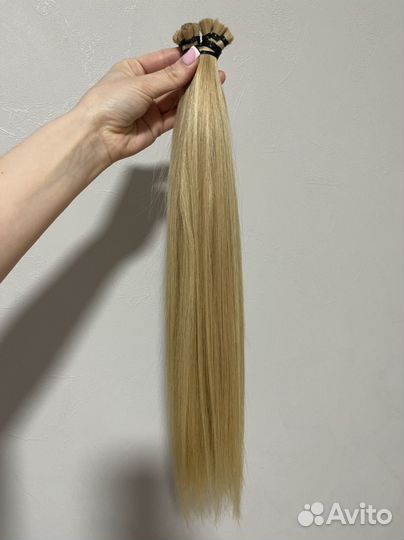 Волосы для наращивания блонд