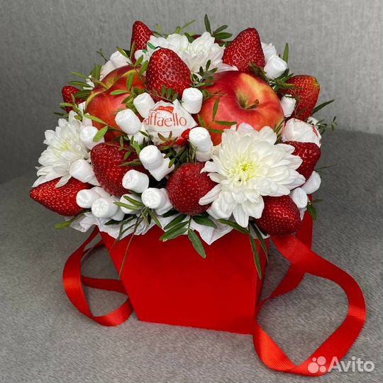 Съедобные букеты для женщин