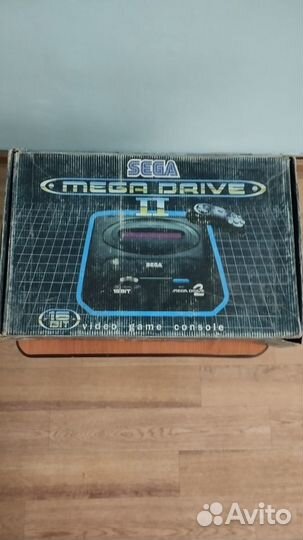 Sega mega drive 2 с картриджами