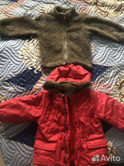 Костюм зимний и куртка на мальчика