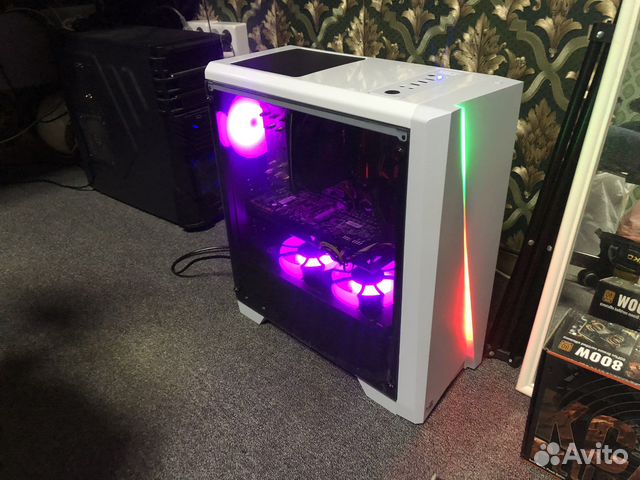Корпус для пк с подсветкой AeroCool купить в Москве | Электроника | Авито