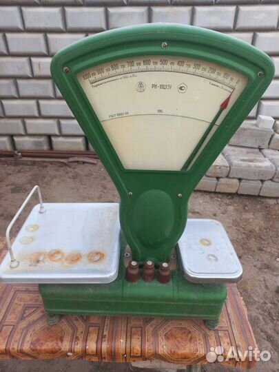 Весы с гирями СССР