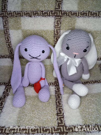 Вязаные игрушки ручной работы