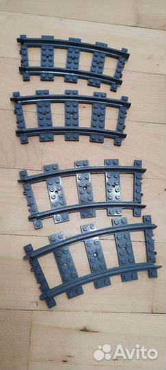 Lego железная дорога рельсы