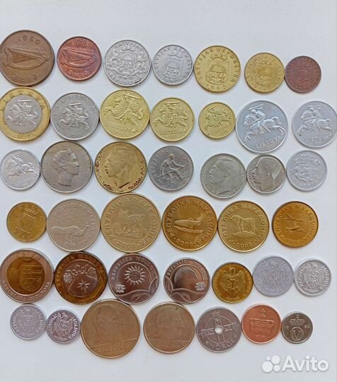 Монеты стран Европы №2 (от И до Ю)