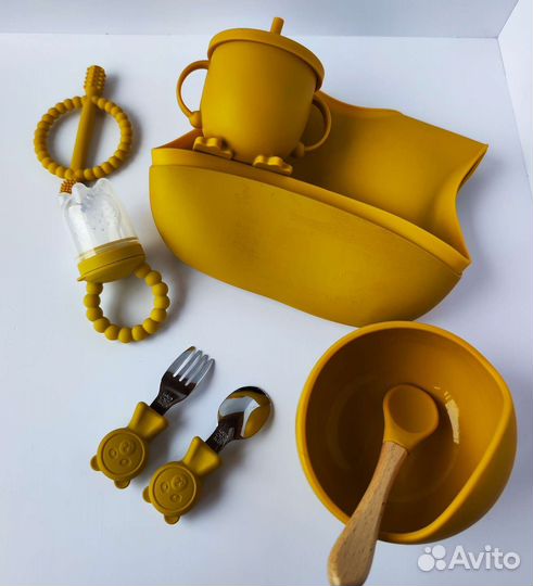 Детская посуда из пищевого силикона