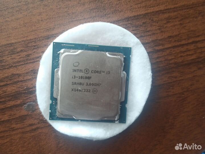 Процессор intel core i3 10100f