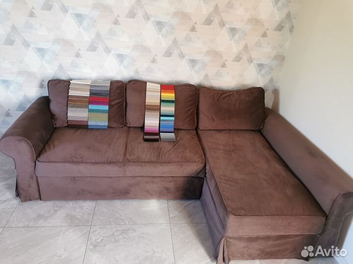 Чехлы на диван Баккабру угловой IKEA