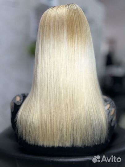 Кератиновое выпрямление волос