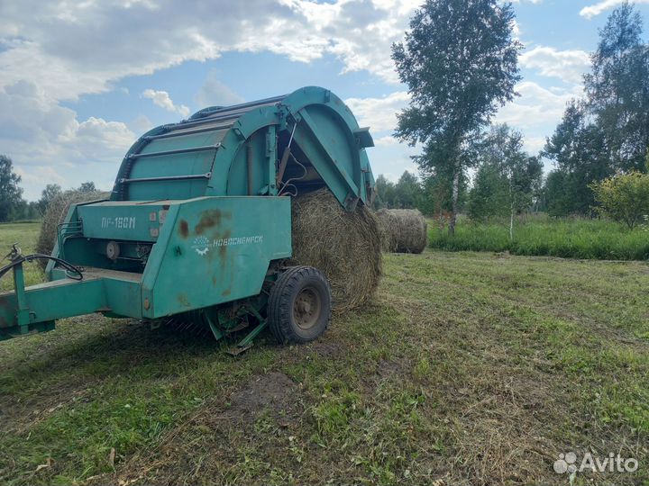 Сено в рулонах