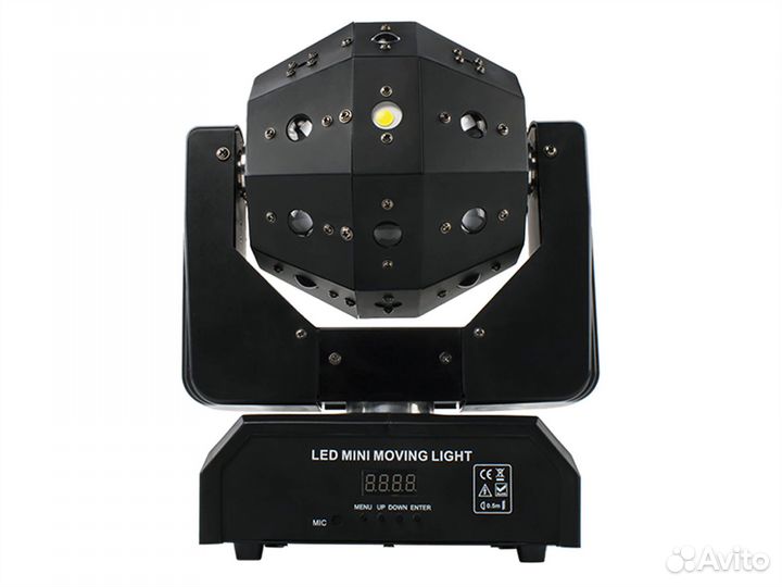 HL OctaBall Ver.2 - вращающаяся светомузыка 3в1