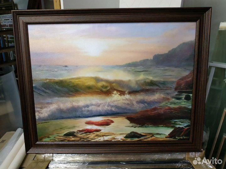 Печать картин на холсте