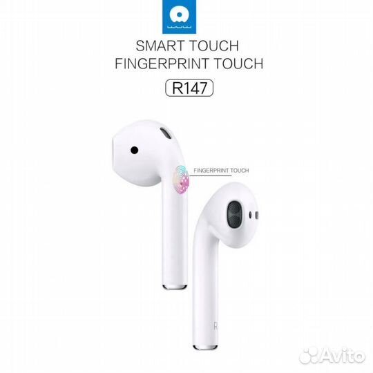 TWS Bluetooth Гарнитура WUW R-147 White