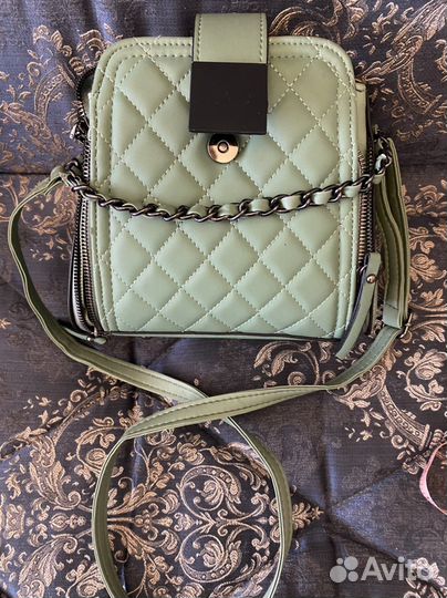 Сумочка мятного цвета